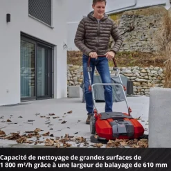 Balayeuse sans fil TE-SW 18/610 Li-Solo - Power X-Change EINHELL