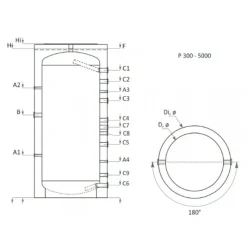 Ballon tampon 500 Litres - BT500 SUNNY