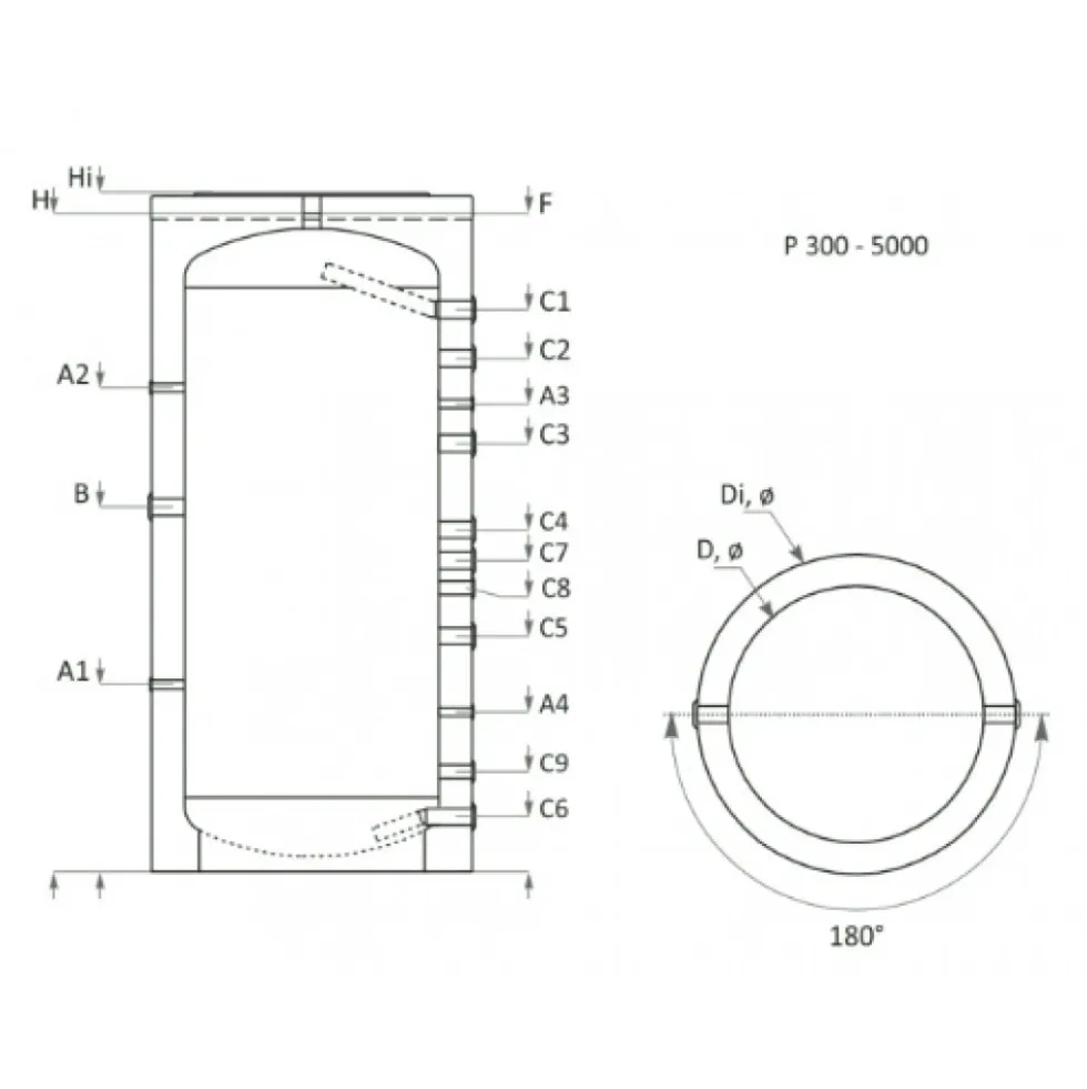 Ballon tampon 500 Litres - BT500 SUNNY