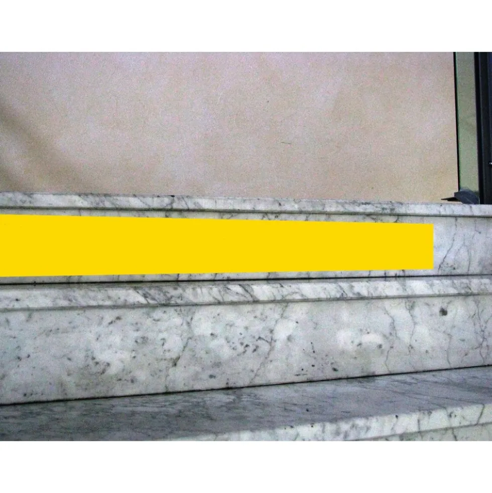 Bande CMA adhésive pour contremarches 100 mm x 10 m - jaune uni DINAC