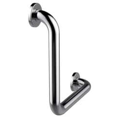 Barre d'appui coudée - 90° - Inox - 400 x 400 mm - Care NORMBAU
