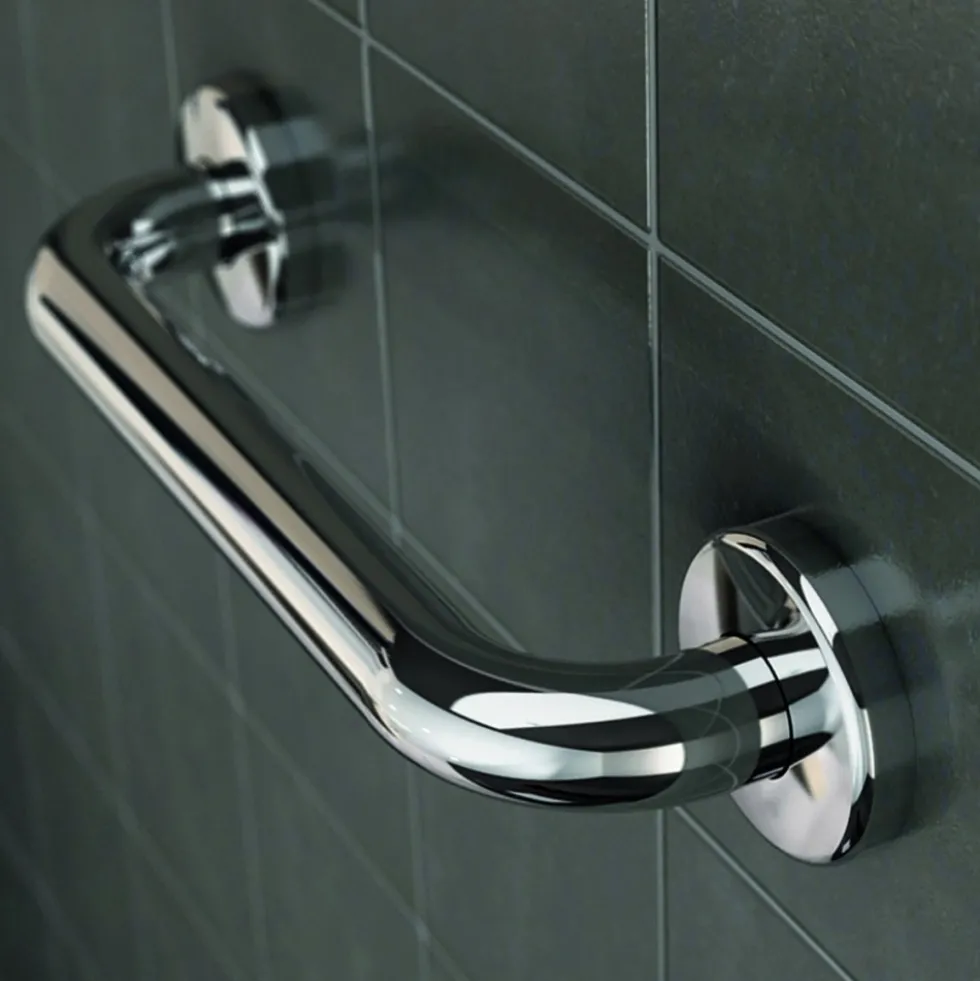 Barre d'appui droite - Inox - chromé - diamètre 32mm AKW INTERNATIONAL
