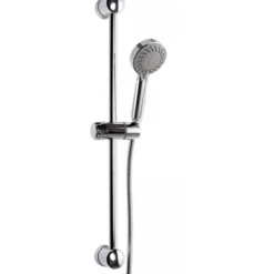 Barre de douche - douchette anticalcaire 5 jets 100 mm - Thor DISFLEX