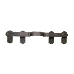 Barre de sécurité pour volet en aluminium et pvc à ergot - noir TORBEL