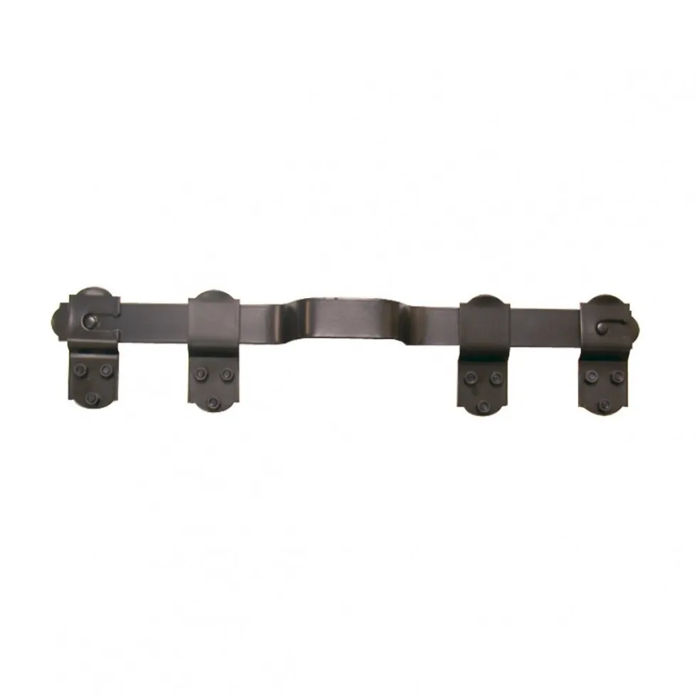 Barre de sécurité pour volet en aluminium et pvc à ergot - noir TORBEL