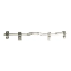Barre de sécurité pour volet en bois à crochet - 630 mm - zingué blanc TORBEL