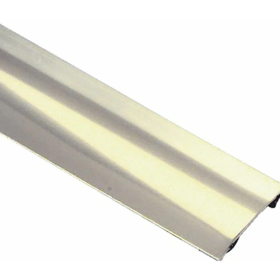 Barre de seuil adhésif - laiton poli 11/10e - largeur 30 mm DINAC