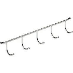 Barres accroche-torchons sous tablette - 5 crochets HETTICH