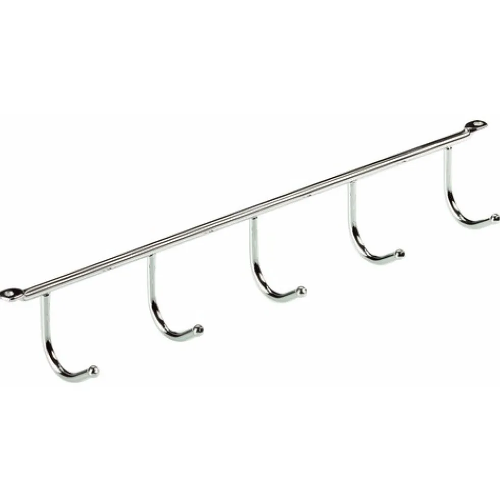 Barres accroche-torchons sous tablette - 5 crochets HETTICH