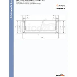 Barre type anti panique - Ecobar 921 CP VACHETTE
