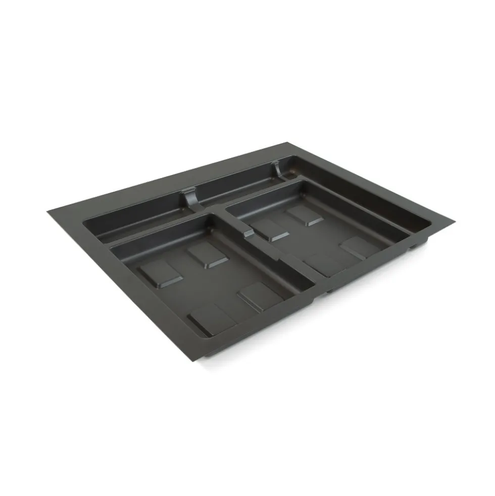 Base pour poubelle de tri sélectif - gris anthracite EMUCA