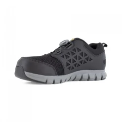 Baskets de sécurité avec laçage BOA EXCEL LIGHT S1P SRC ESD – gris et noir Reebok