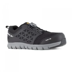 Baskets de sécurité avec laçage BOA EXCEL LIGHT S1P SRC ESD – gris et noir Reebok
