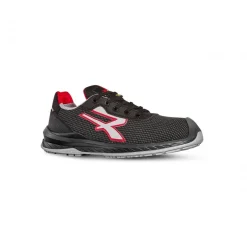 Baskets de sécurité basses - LISBONA - S3 CI SRC ESD - noir et rouge UPOWER
