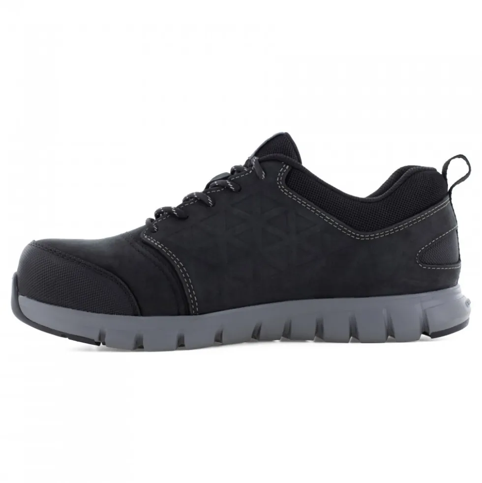 Baskets de sécurité en cuir EXCEL LIGHT S3 SRC ESD – noir Reebok