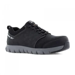 Baskets de sécurité en cuir EXCEL LIGHT S3 SRC ESD – noir Reebok
