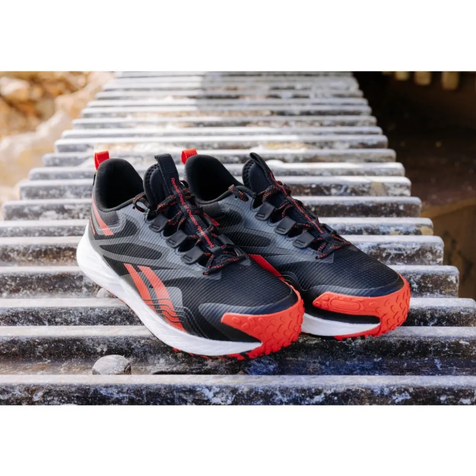 Baskets de sécurité FE4 ADVENTURE SAFETY S3S SR HRO ESD -rouge et noir Reebok