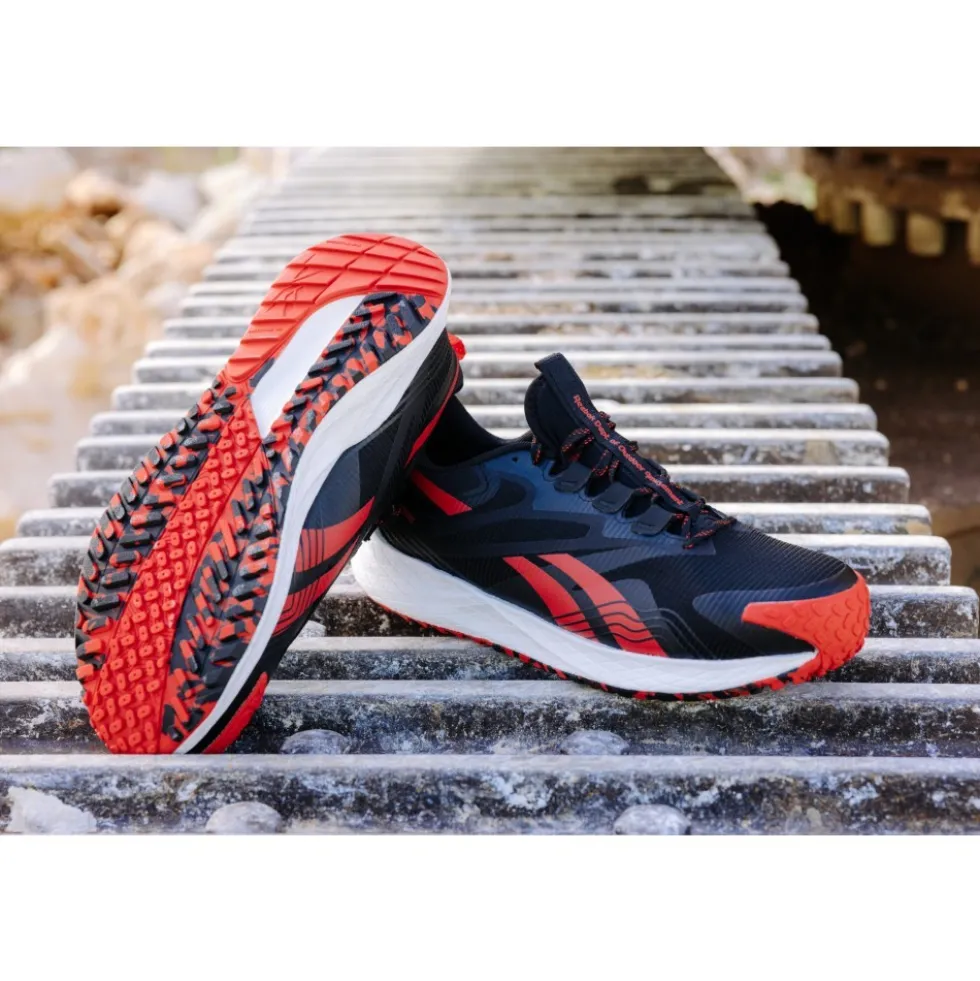 Baskets de sécurité FE4 ADVENTURE SAFETY S3S SR HRO ESD -rouge et noir Reebok