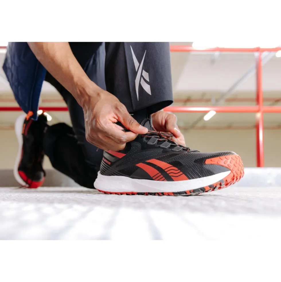 Baskets de sécurité FE4 ADVENTURE SAFETY S3S SR HRO ESD -rouge et noir Reebok