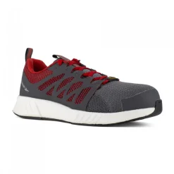 Baskets de sécurité FUSION FLEXWEAVE SAFETY S1P SRC - gris et rouge Reebok