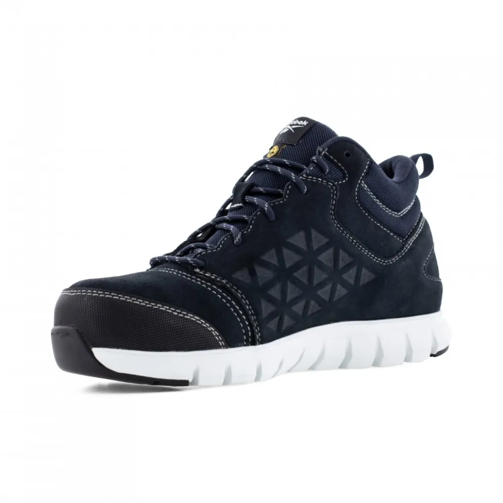 Baskets de sécurité hautes EXCEL LIGHT S3 SRC ESD – bleu navy Reebok