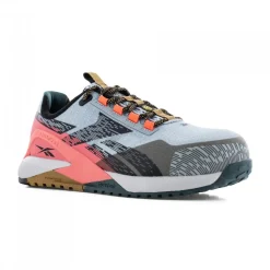 Baskets de sécurité NANO X1 AVENTURE S1PS SR HRO ESD - bleu et rose Reebok