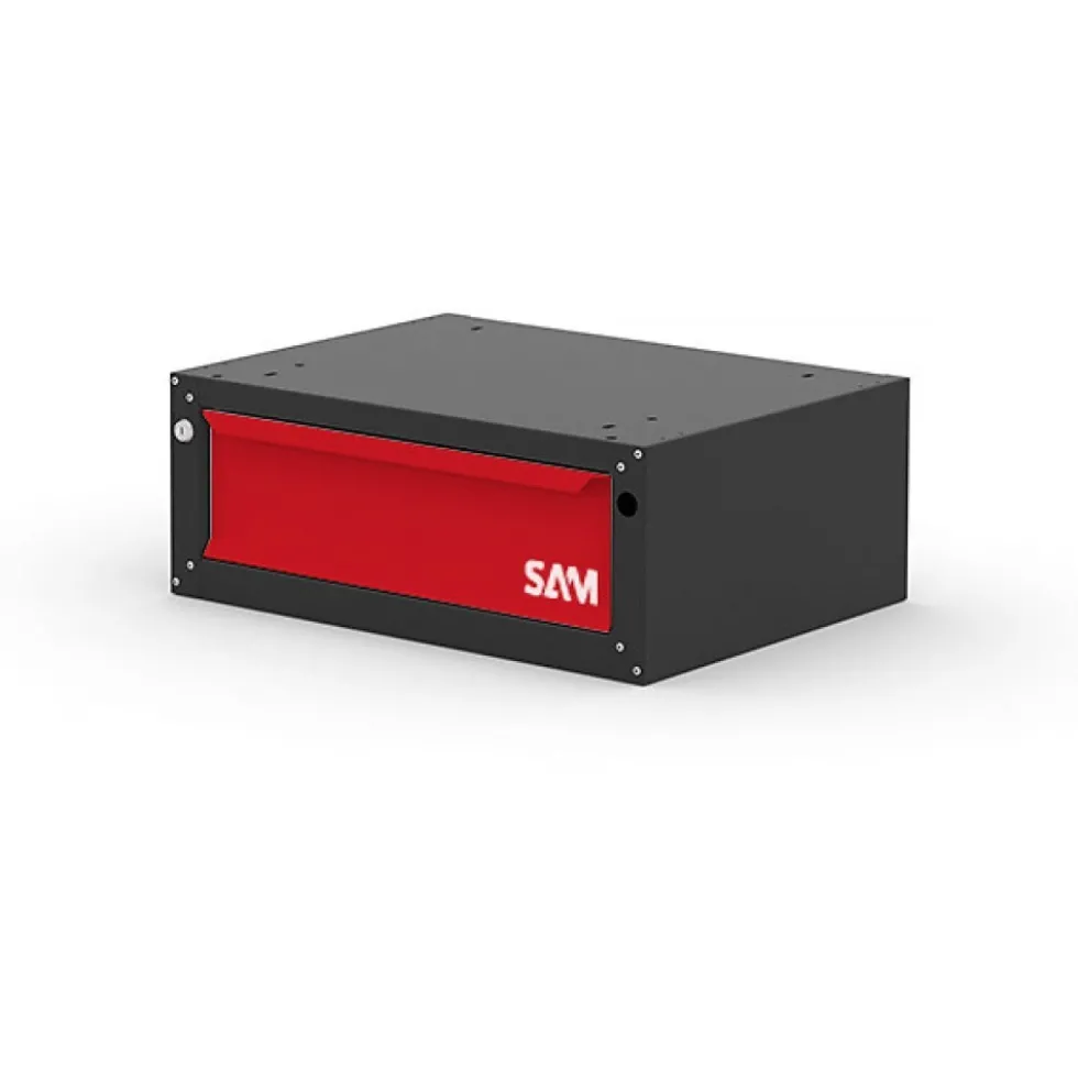 Bloc établi 1 tiroir de 150 mm - rouge et noir - ETAB-BT150 SAM OUTILLAGE