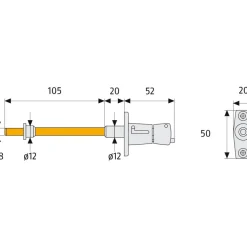 Bloque volet roulant et baie coulissante - RS87 ABUS