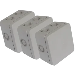 Boite de dérivation IP54 - diamètre 70 - profondeur 45 mm DEBFLEX