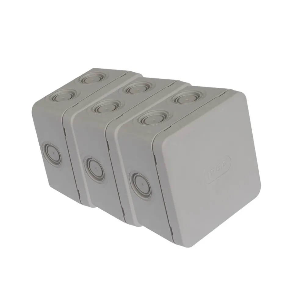 Boite de dérivation IP54 - diamètre 70 - profondeur 45 mm DEBFLEX