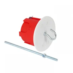 Boite d'encastrement - point au centre - pour plafond creux DEBFLEX