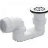 Bonde de douche orientable à grille inox - sortie horizontale NICOLL