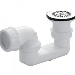 Bonde de douche orientable à grille inox - sortie horizontale NICOLL
