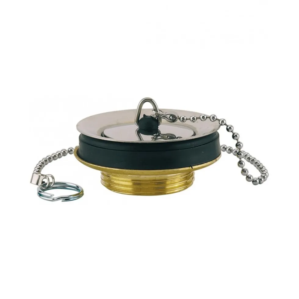 Bonde de lavabo - bouchon - diamètre 63mm VALENTIN