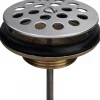 Bonde à grille laiton pour évier en grès - diamétre 80 mm VIEGA