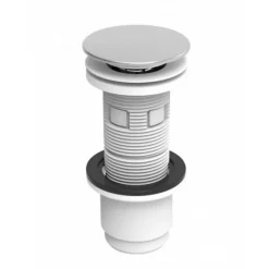 Bonde lavabo universelle NF Cut&Click H100 mm recoupable VALENTIN
