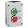Boîte avec 2 boutons vert/rouge à impulsion LEGRAND