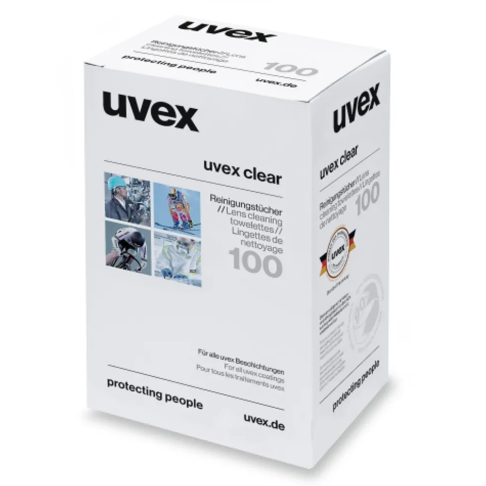 Boîte de lingettes nettoyantes UVEX