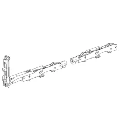 Boîte de sabot pour ferrure coulissante levante GU 937 - K-16493 FERCO