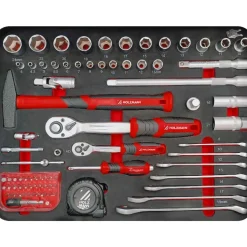 Boîte à outils avec 167 outils - WZK167PRO HOLZMANN