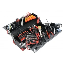 Boîte à outils bi-matière - 83 outils - spécial électromécanique SAM OUTILLAGE
