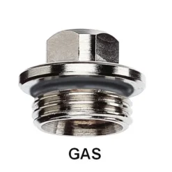 Bouchon latéral de vidange pour radiateur - borgne - mâle RBM
