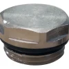 Bouchon plein pour radiateur acier - mâle 15x21 RIQUIER
