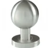 Bouton boule fixe sur rosace en inox 304 - diamètre 55 mm BRICOZOR