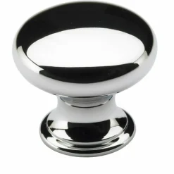 Bouton de meuble plat en laiton HETTICH