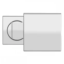 Bouton de porte fixe - forme cube Ø60 mm - série EK550 - inox poli KARCHER DESIGN