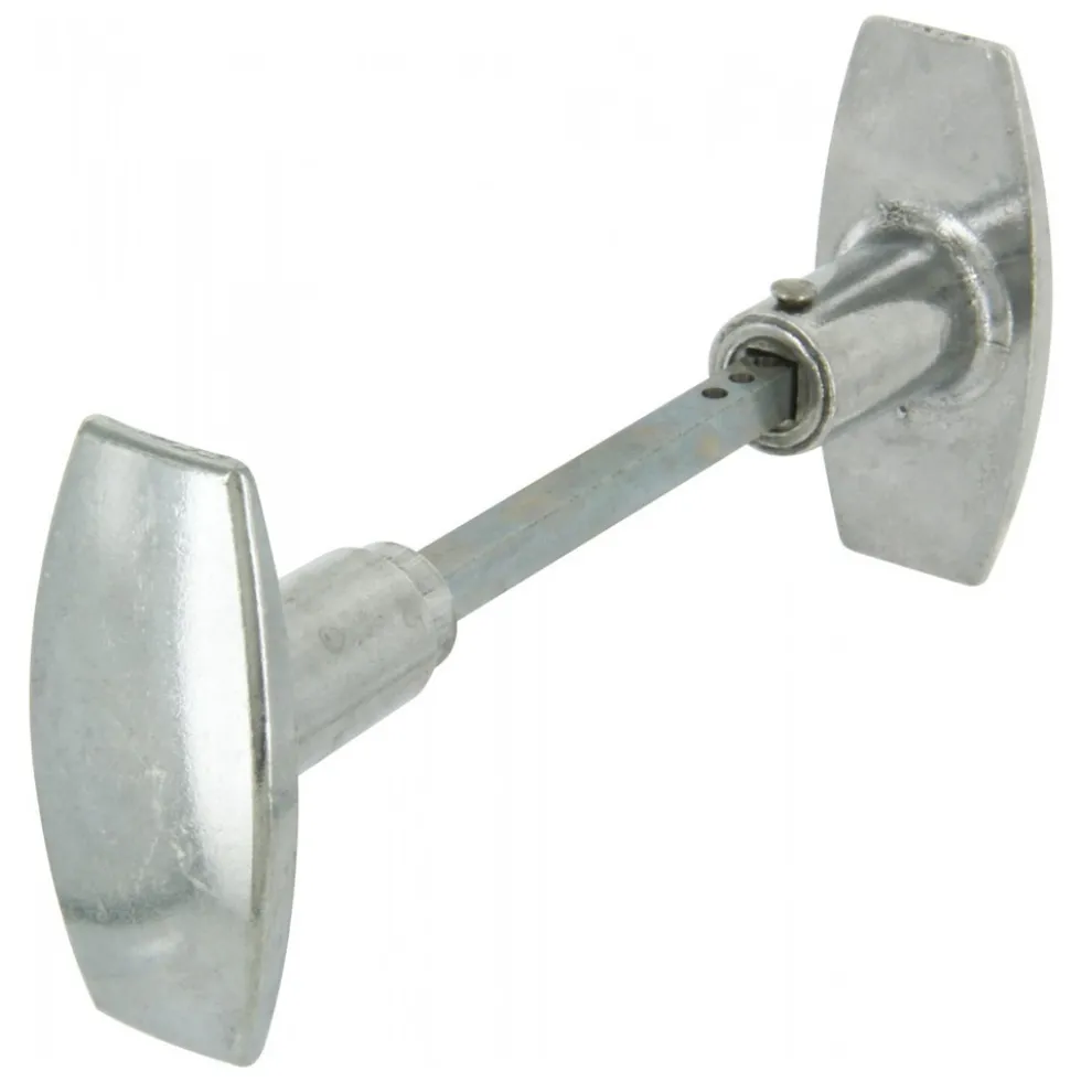 Bouton double - aluminium poli DUBOIS INDUSTRIES