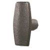 Bouton double simple - fer rustique BOUVET