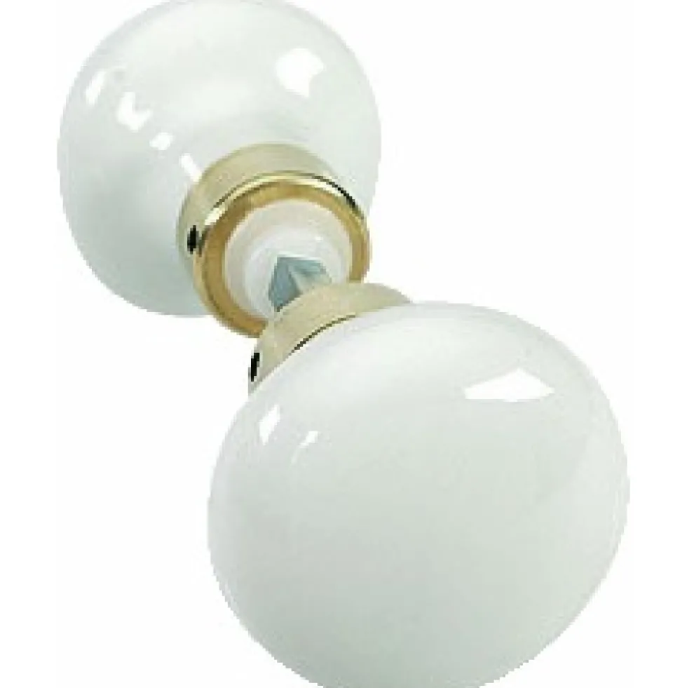 Boutons doubles porcelaine de Limoges rond MÉRIGOUS