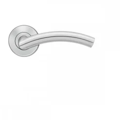 Béquille double sur rosace Slim Style BE400B à clipser en inox satiné KARCHER DESIGN